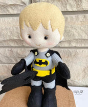 Load image into Gallery viewer, Batman Felt Doll